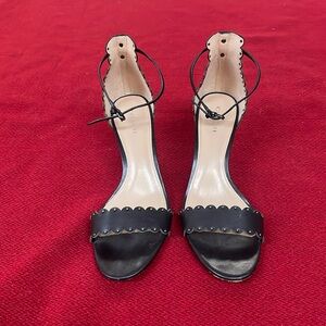 COACH black ankle strap shoes worn a few times has a lot of life left